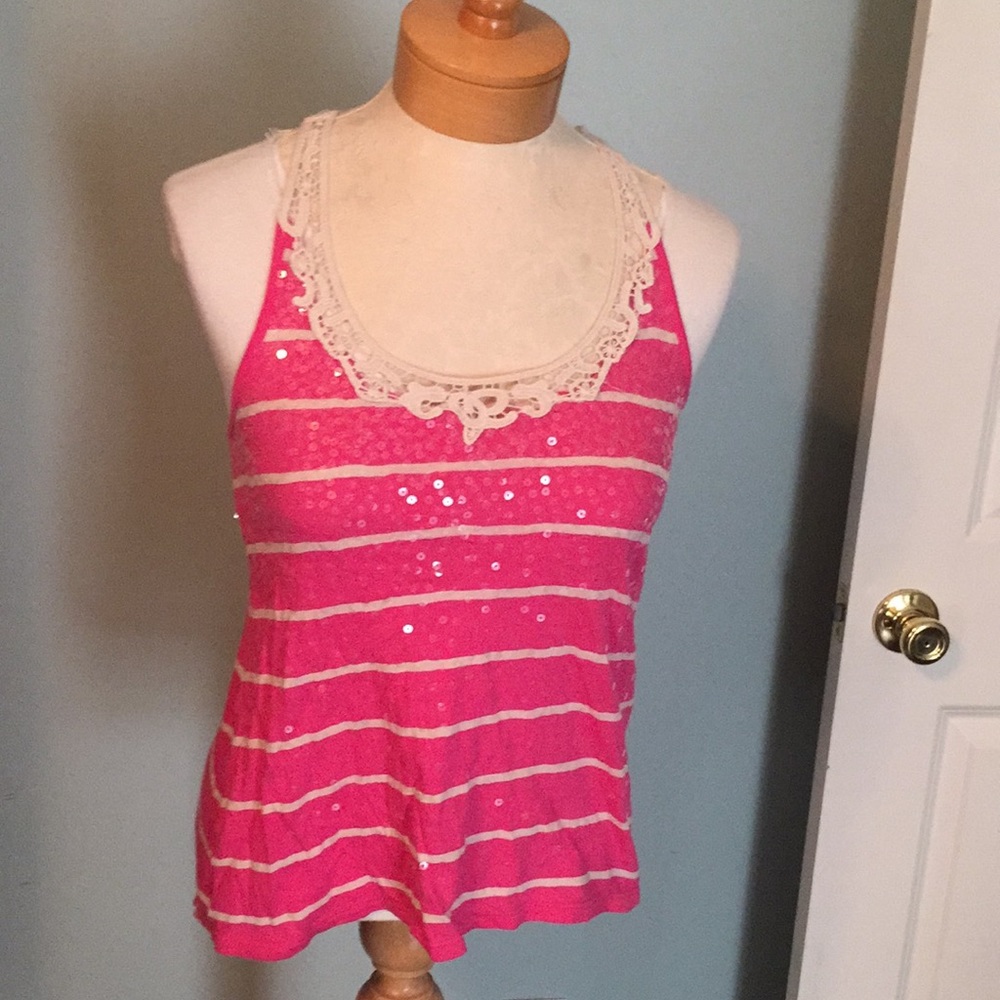 Sequined top from Express.  Size XS